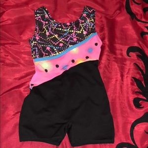 Girl gymnastic fit